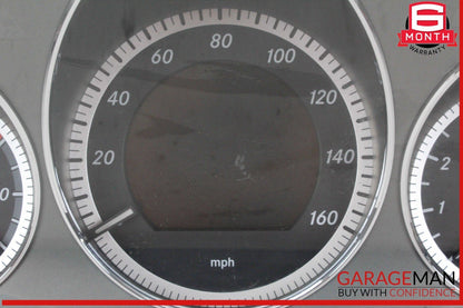 08-11 Mercedes W204 C300 C350 Speedometer Odometer Instrument Cluster Gauge OEM