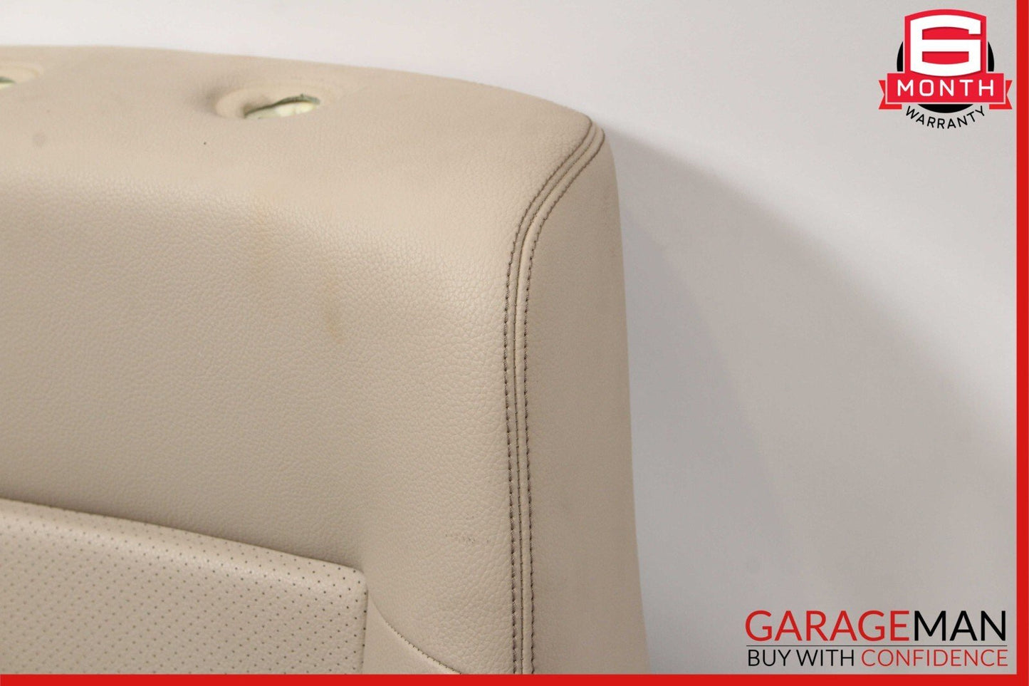 10-16 Mercedes W212 E350 E550 Front Right Side Top Upper Seat Cushion Beige OEM
