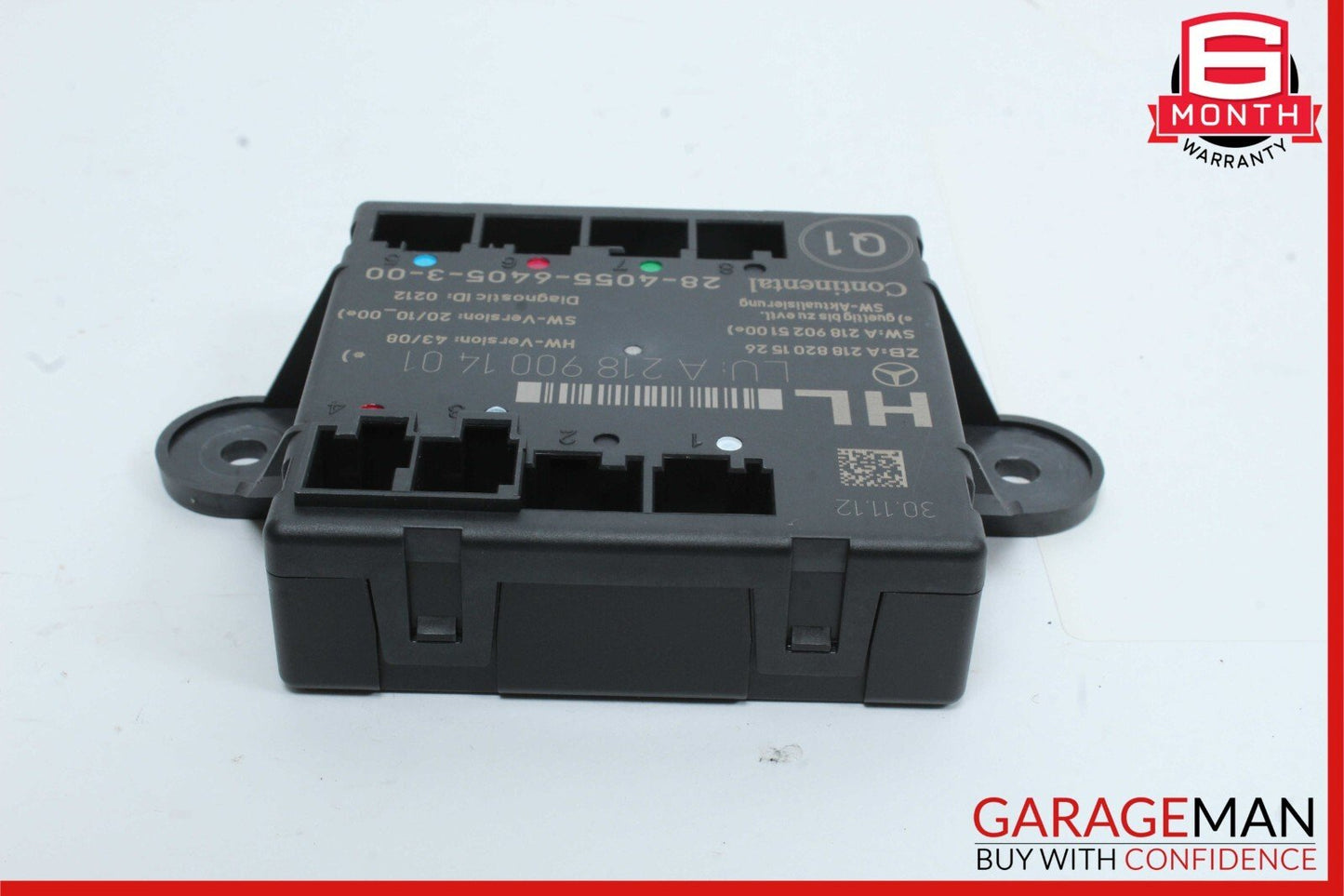 08-18 Mercedes X204 GLK350 CLS550 Rear Left Side Door Control Module Unit OEM