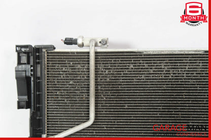 10-13 Mercedes W212 E350 Engine Coolant Radiator A/C Condenser Assy