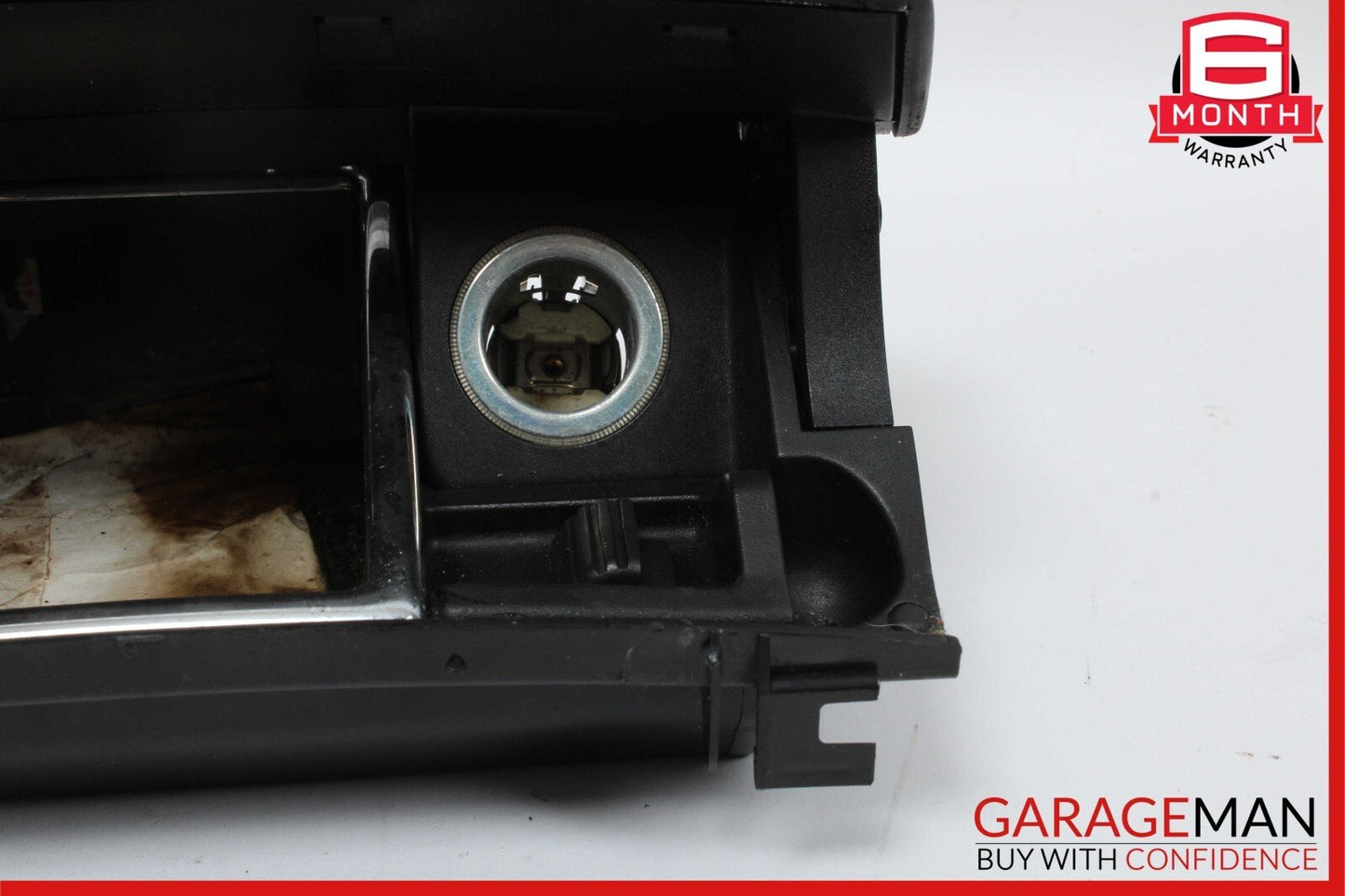 03-11 Mercedes W211 E350 CLS550 Center Console Pocket Ashtray Ash Tray Wood OEM