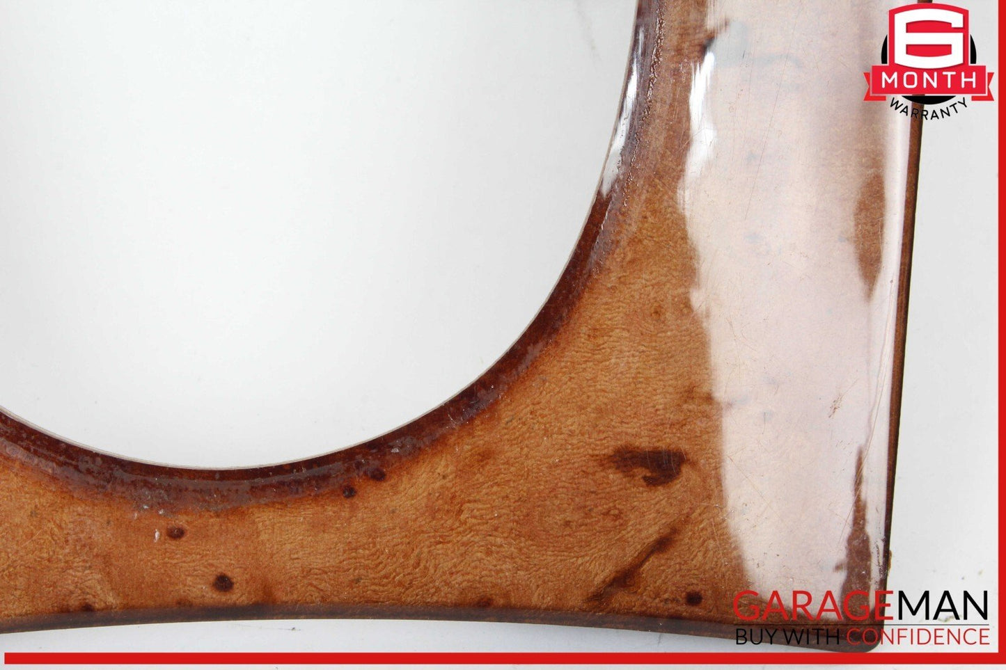 00-06 Mercedes W220 S500 S430 Front Center Console Shift Shifter Trim Bezel Wood