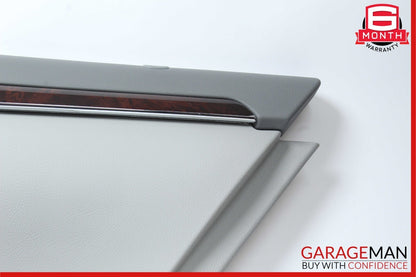 10-13 Mercedes W221 S550 S500 Rear Right Passenger Interior Door Panel Grey OEM