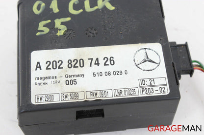00-03 Mercedes W208 CLK320 CLK55 AMG Anti Theft Alarm Control Module 2028207426