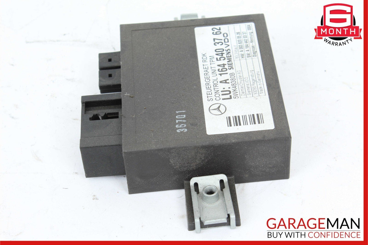 06-13 Mercedes E350 CL550 R350 GL450 TPMS Tire Pressure Control 1645403762 OEM