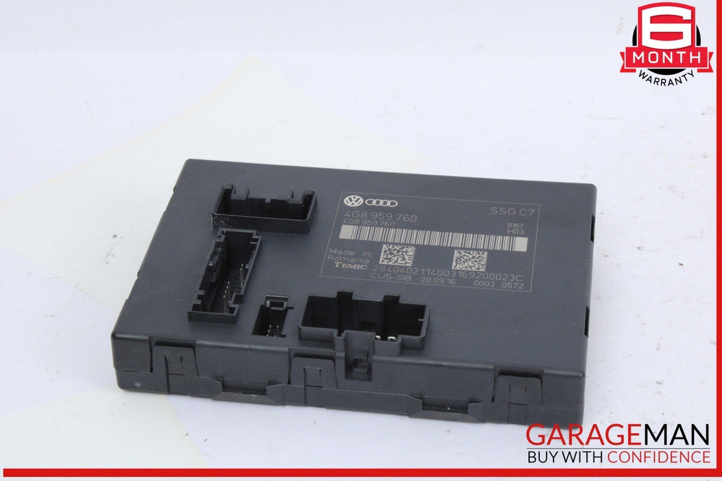 12-18 Audi A6 A7 Front Left Driver Side Seat Control Module Unit 4G8959760 OEM