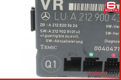 08-14 Mercedes W204 C250 C300 Front Right Passenger Side Door Controller Module