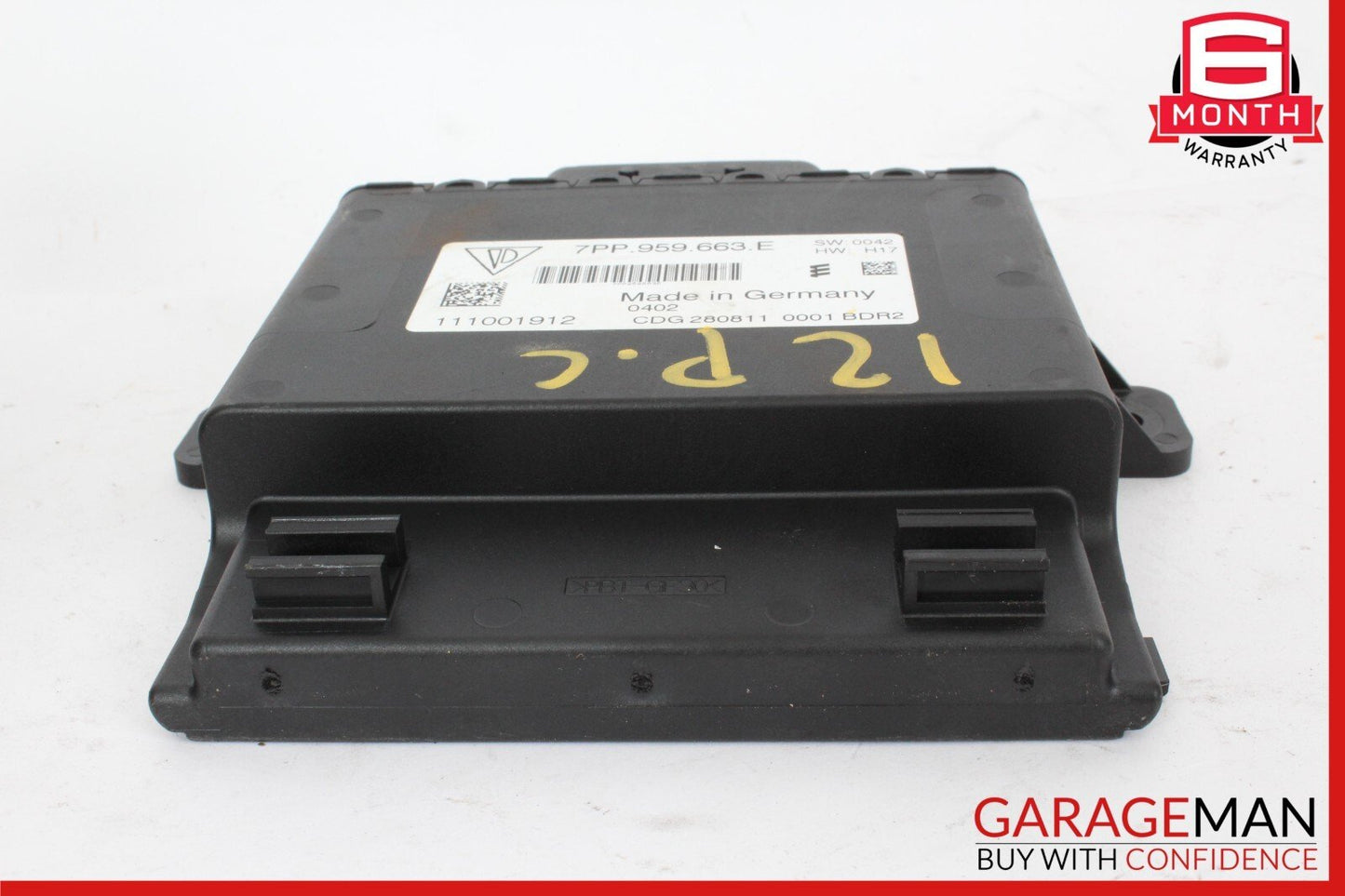 11-17 Porsche Cayenne S 958 Voltage Stabiliser Converter Control Module Unit OEM