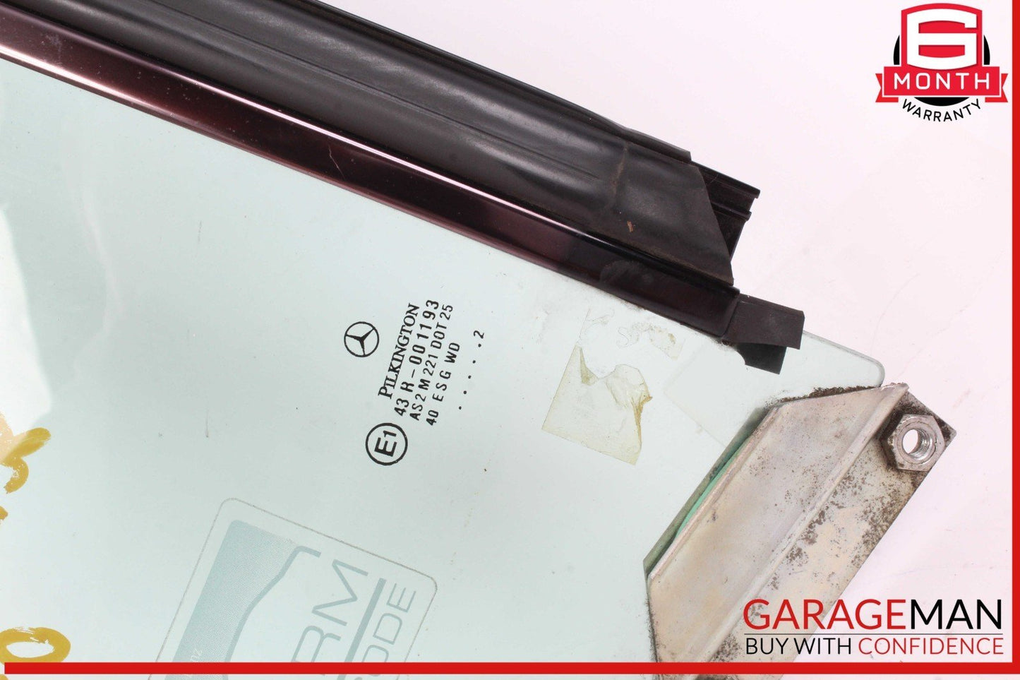 97-04 Mercedes R170 SLK230 SLK320 Rear Right Side Quarter Window Glass OEM
