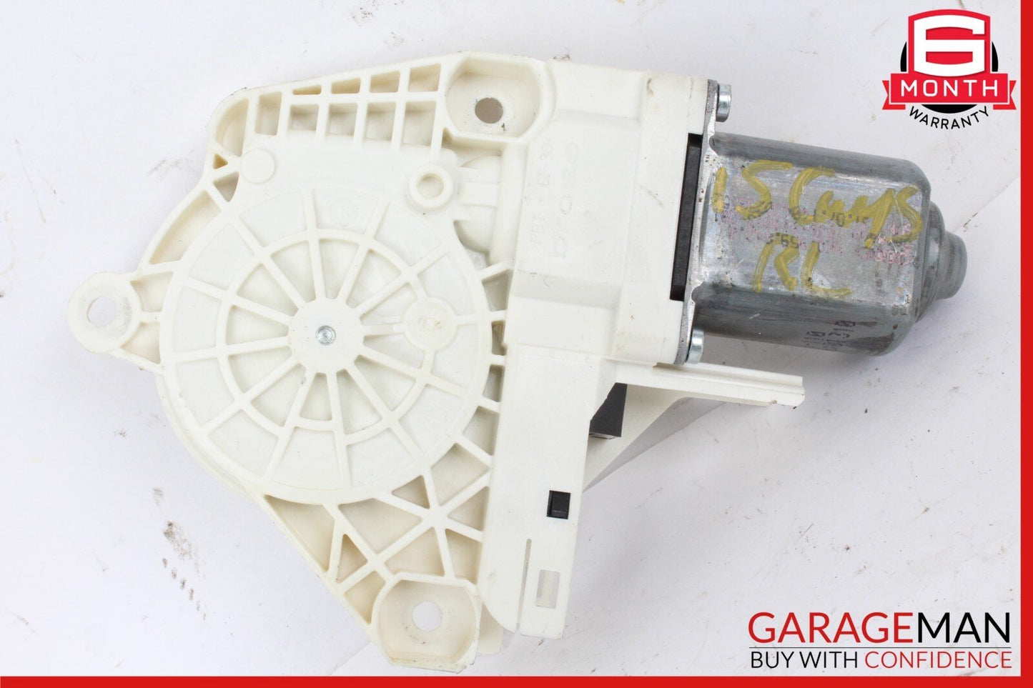 11-18 Porsche Cayenne 958 Rear Left Side Door Window Regulator Motor Unit OEM