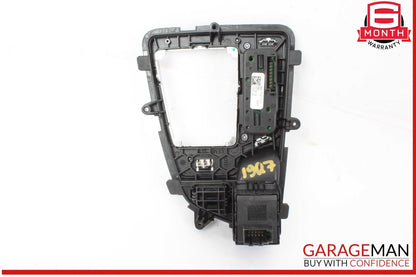 17-19 Audi Q7 Gear Shift Shifter Trim Cover Panel w/ Parking Brake Switch OEM
