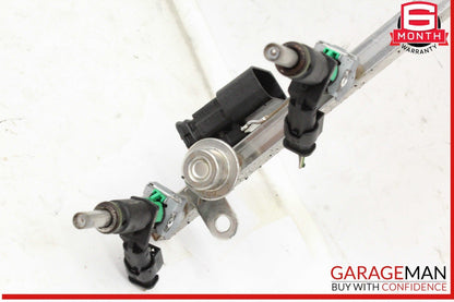 05-12 Mercedes W211 E350 SLK300 Fuel Injector Rail w/ Fuel Injectors OEM