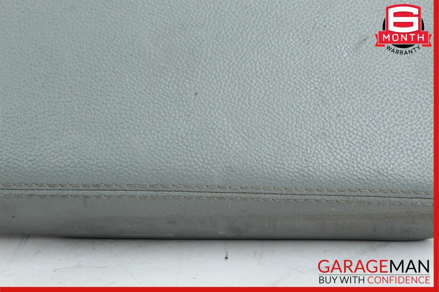 03-06 Mercedes R230 SL500 Center Console Rear Lid Cover Panel Leather Gray OEM