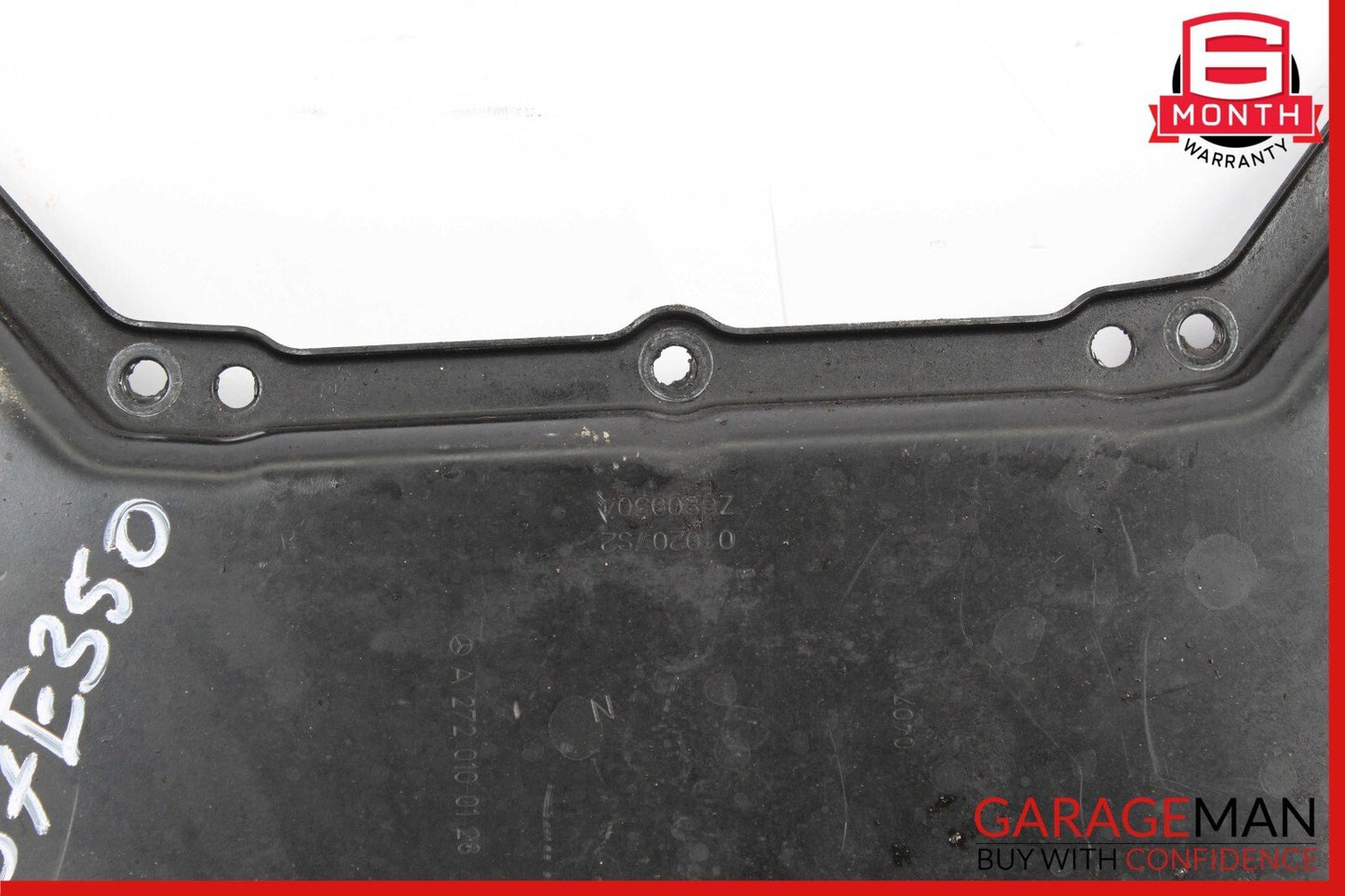 05-12 Mercedes W211 E350 C300 CLK350 V6 Lower Engine Motor Oil Pan