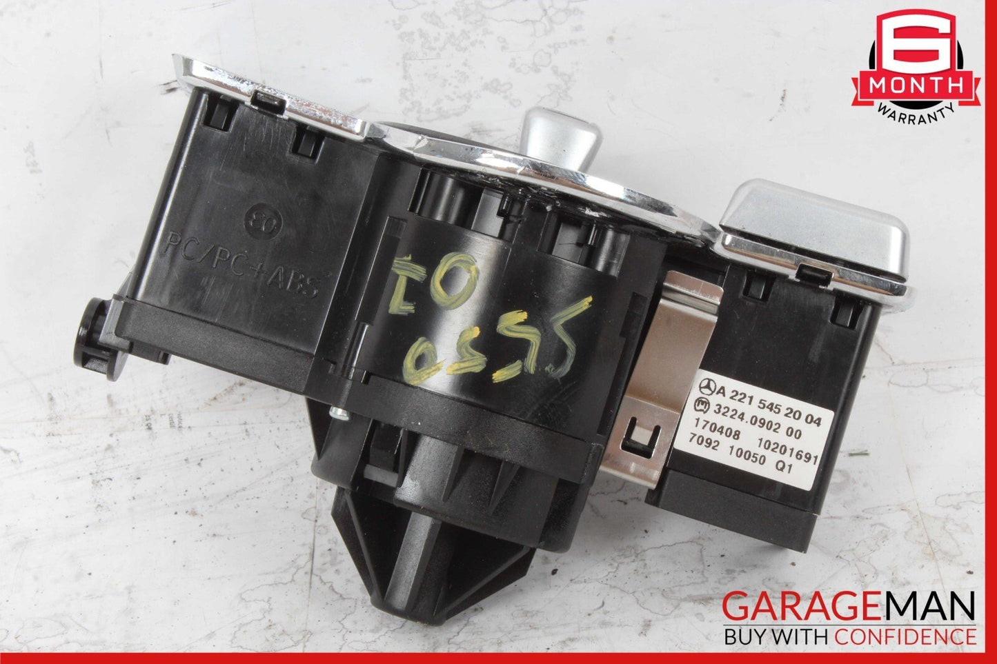 07-14 Mercedes W221 S550 S600 CL550 Headlight Head Light Switch Controller OEM