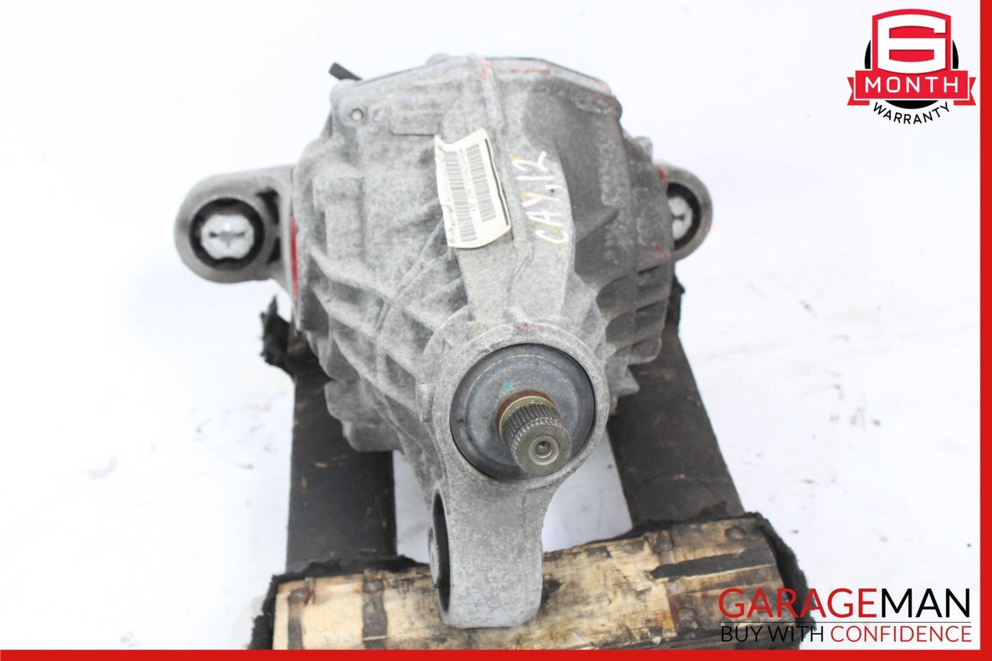 11-18 Porsche Cayenne 958 3.6L VR6 Rear Differential Diff Axle Carrier OEM
