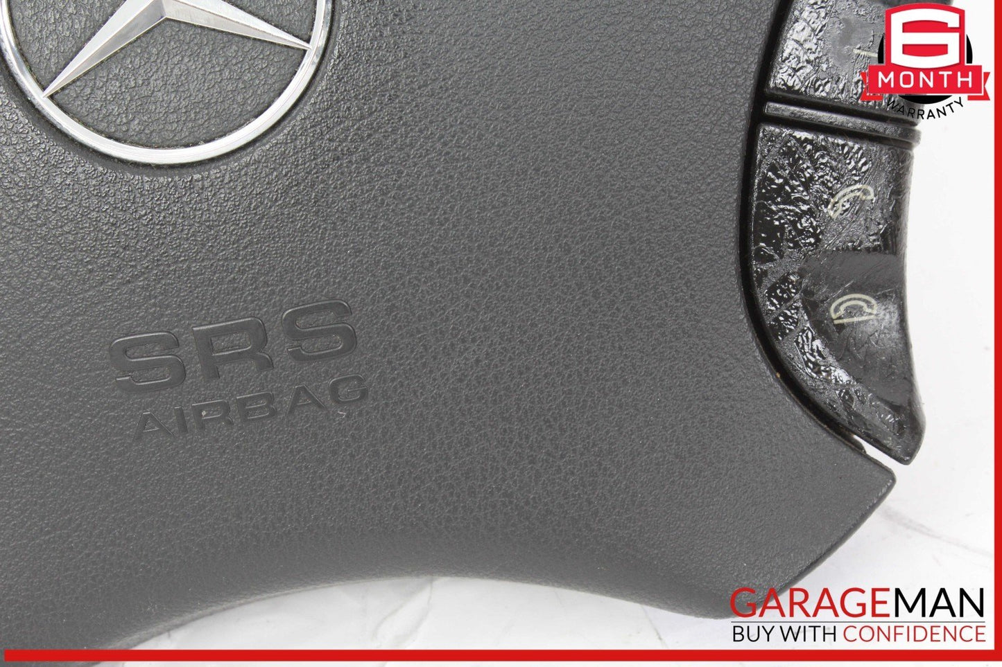 03-06 Mercedes W220 S500 S430 CL500 S55 AMG Steering Wheel Air Bag Airbag Black