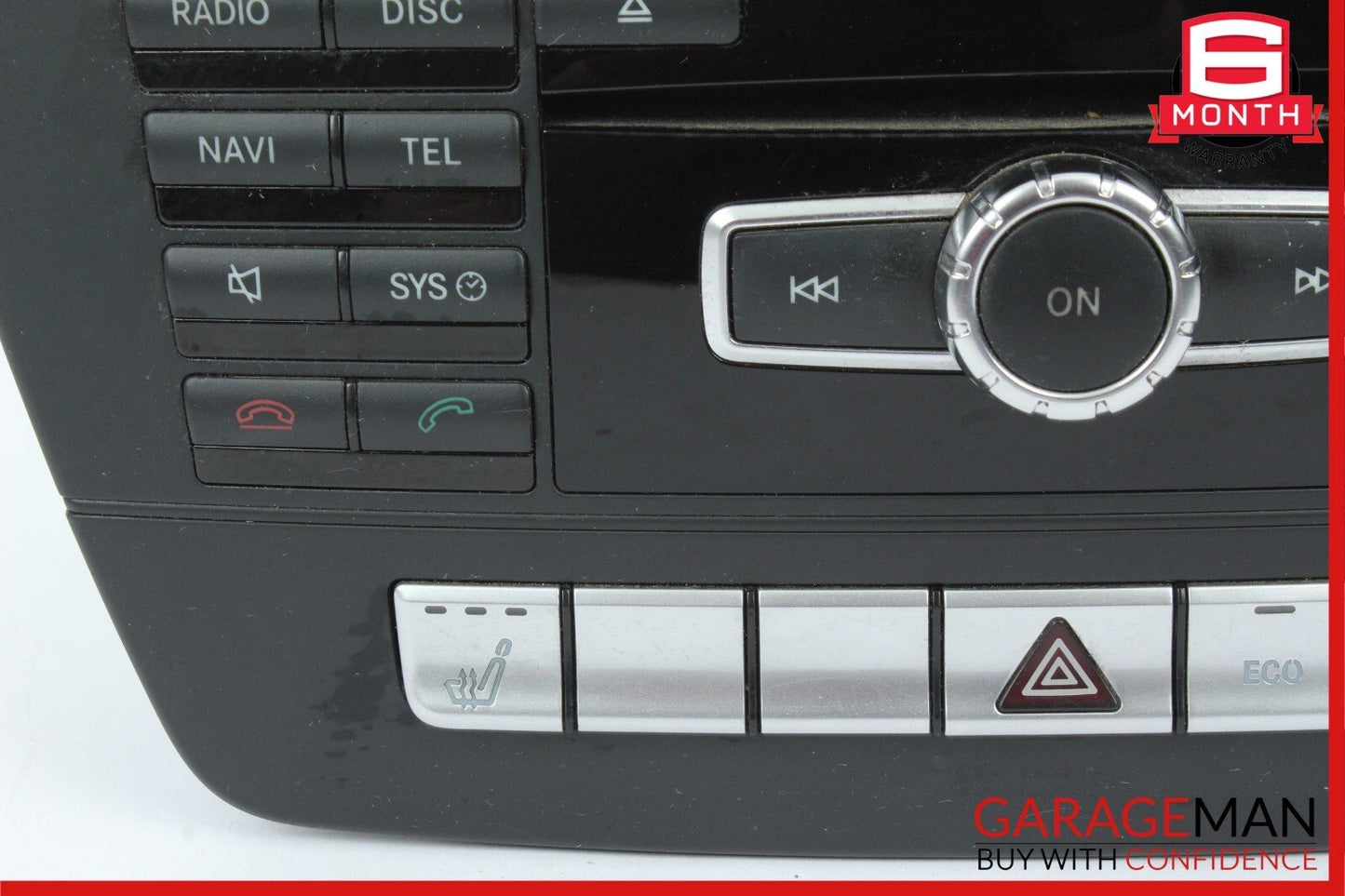 12-15 Mercedes W204 C250 C350 C63 AMG Navigation Command Head Unit CD Audio