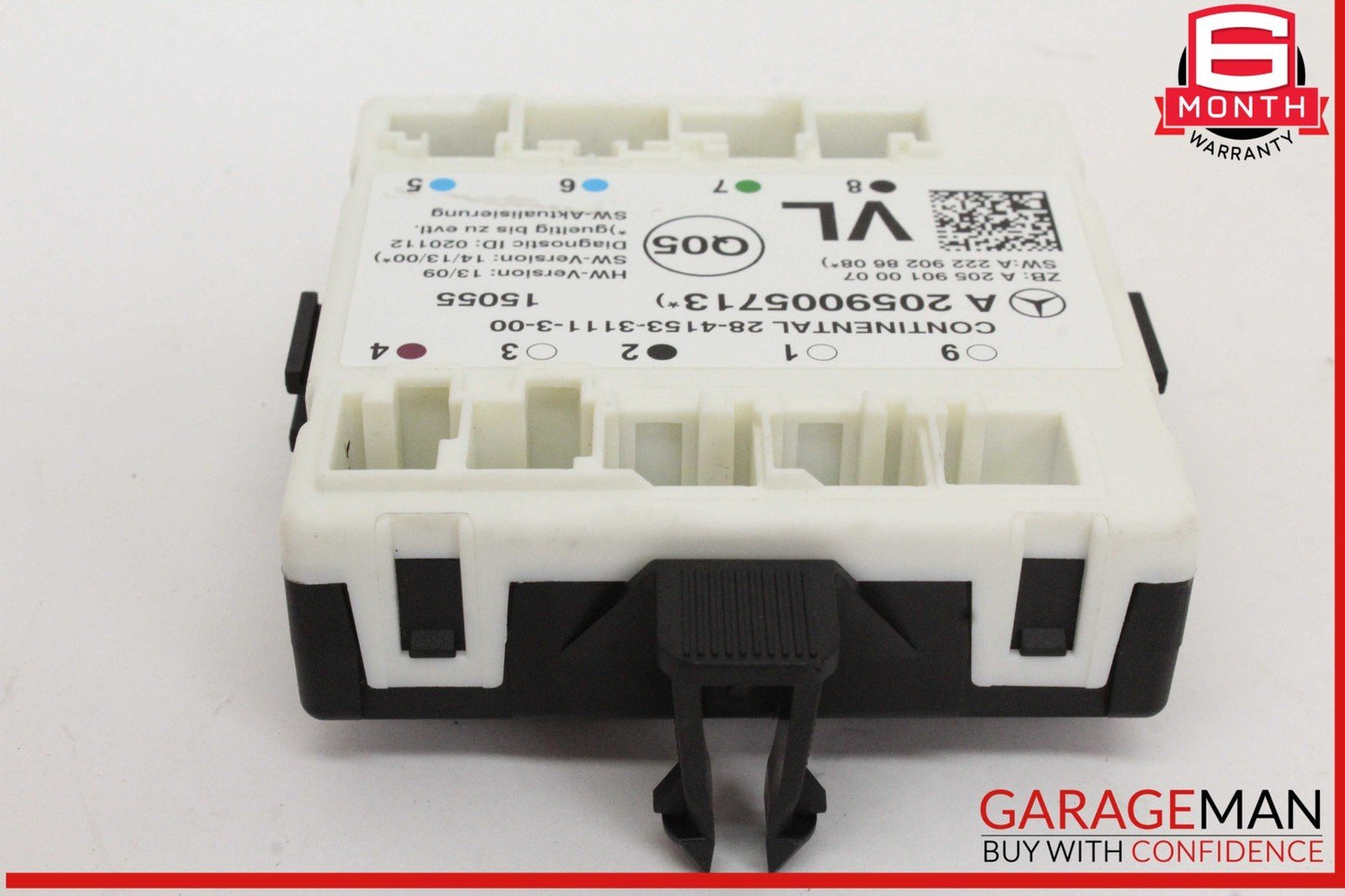 15-18 Mercedes W205 C300 Front Left Driver Side Door Control Module Unit OEM