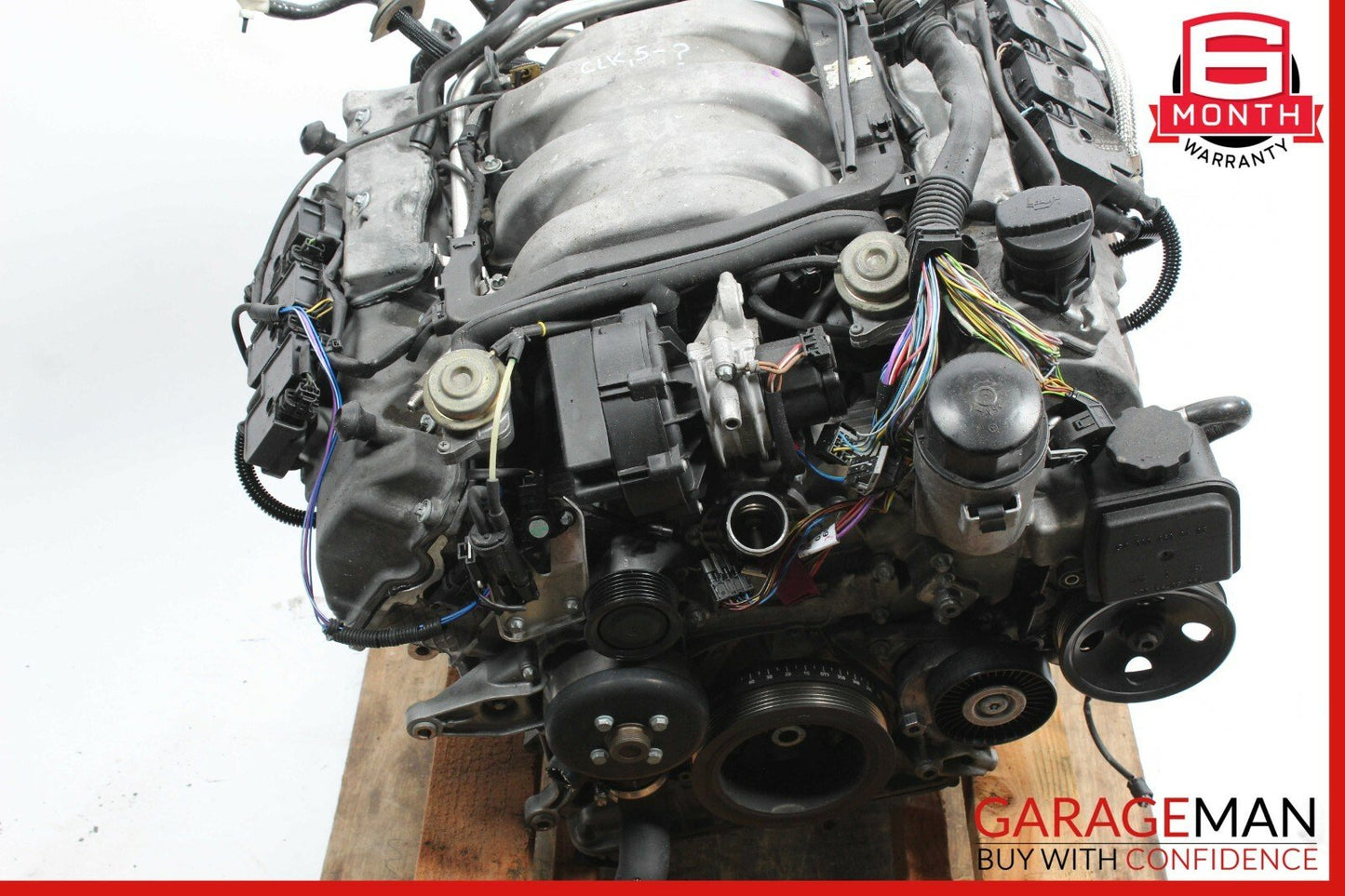 98-02 Mercedes W208 CLK320 E320 Engine Motor Block Assembly OEM