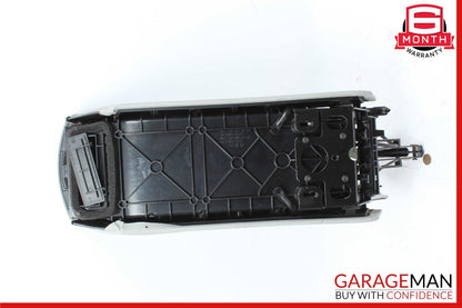 03-06 Mercedes R230 SL500 Center Console Arm Rest Armrest Storage Tray Grey