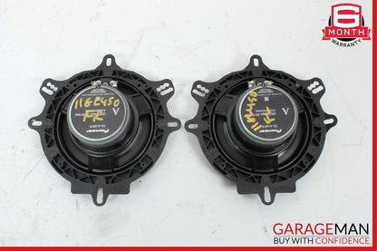 06-13 Mercedes X164 GL450 Pioneer TS-A1687S Front Door Sound Audio Speakers Set