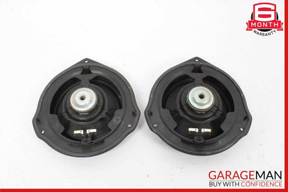 08-15 Mercedes W204 C250 Front Right & Left Door Sound Speakers Set of 2 OEM