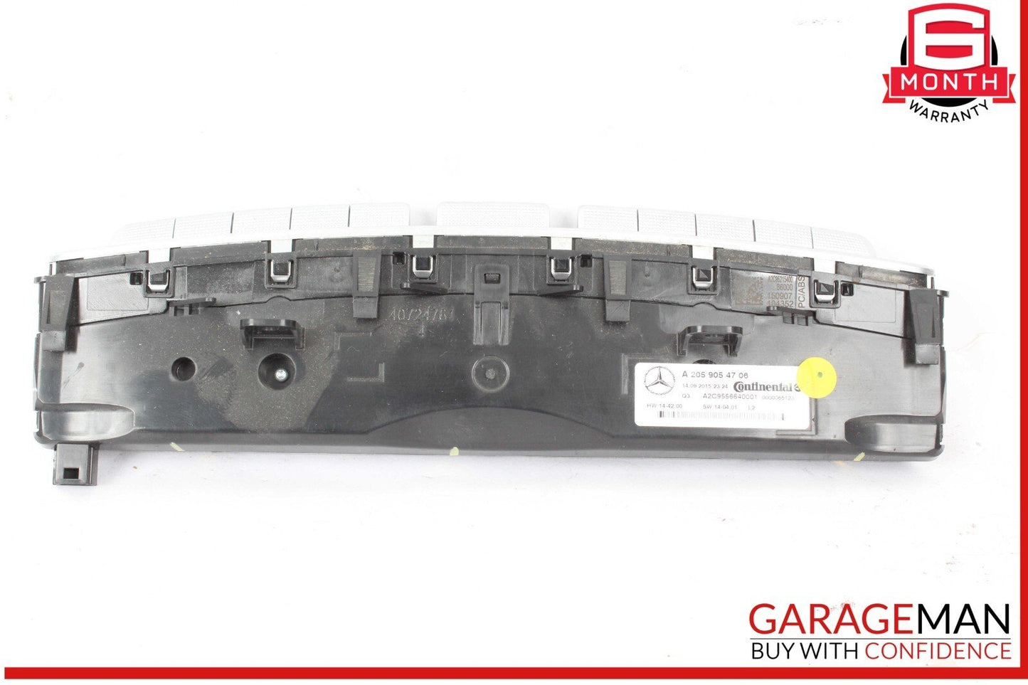 15-20 Mercedes W205 C300 C350e C400 A/C AC Heater Climate Control Switch OEM