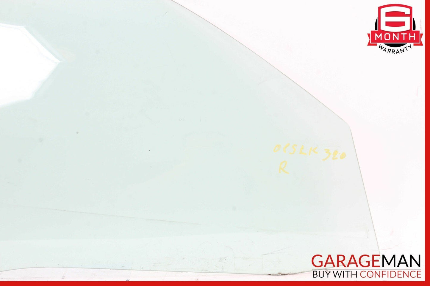 01-04 Mercedes R170 SLK230 SLK320 Pilkington Front Right Side Door Window Glass