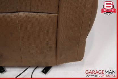 07-13 Mercedes W221 S600 Rear Right Recline Lower Bottom Seat Cushion Brown