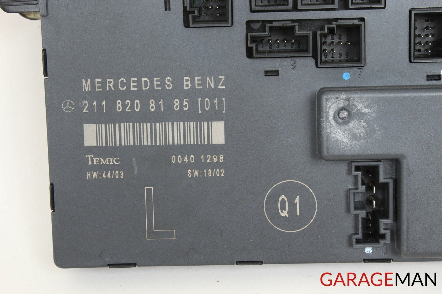 03-06 Mercedes W211 E320 E500 Front Left Driver Side Door Control Module Q1 OEM
