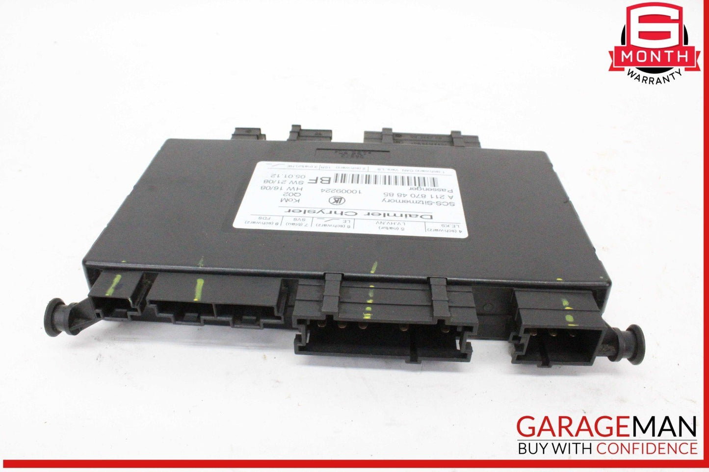 03-12 Mercedes X164 GL450 4MATIC ML350 Front Right Side Seat Control Module OEM