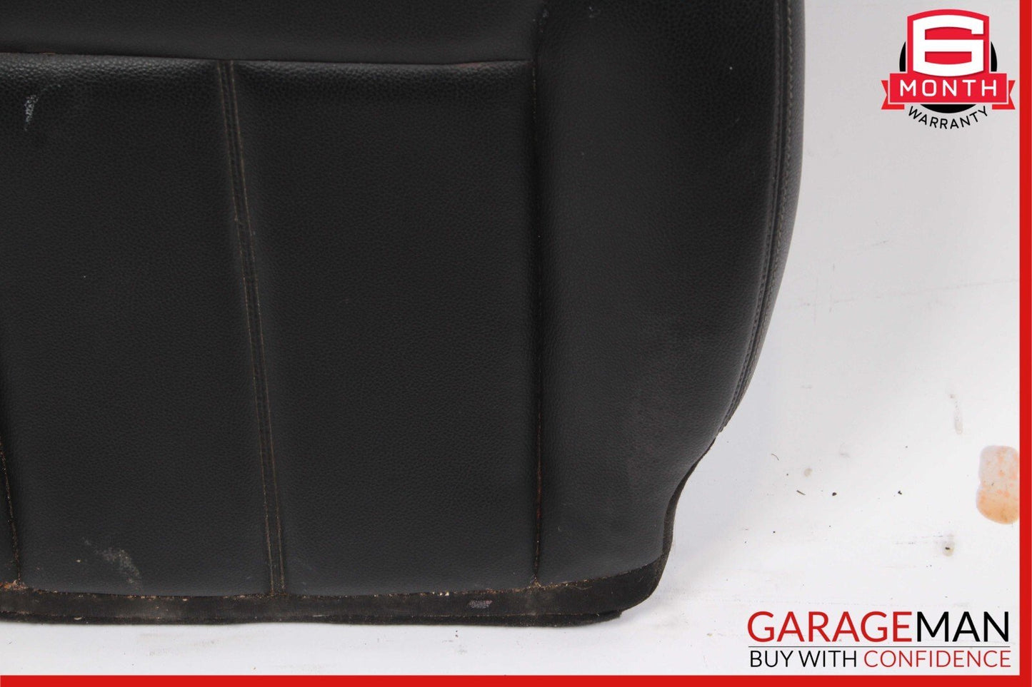 07-12 Mercedes X164 GL450 Front Right Lower Bottom Seat Cushion Cover Black