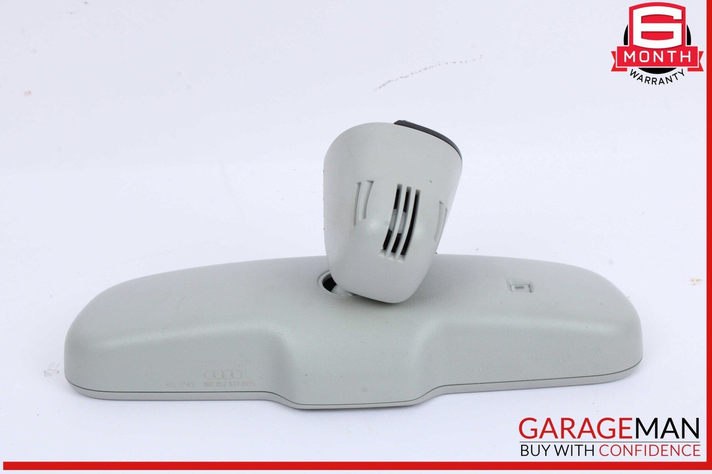 12-18 Audi A6 Front Windshield Upper Overhead Rear View Mirror Gray OEM