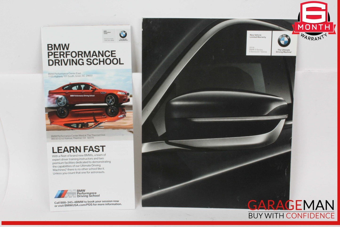 18 BMW 530E Owner's Owners Operating Manual OEM