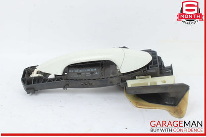 10-13 Mercedes W212 E350 Rear Right Door Handle White OEM