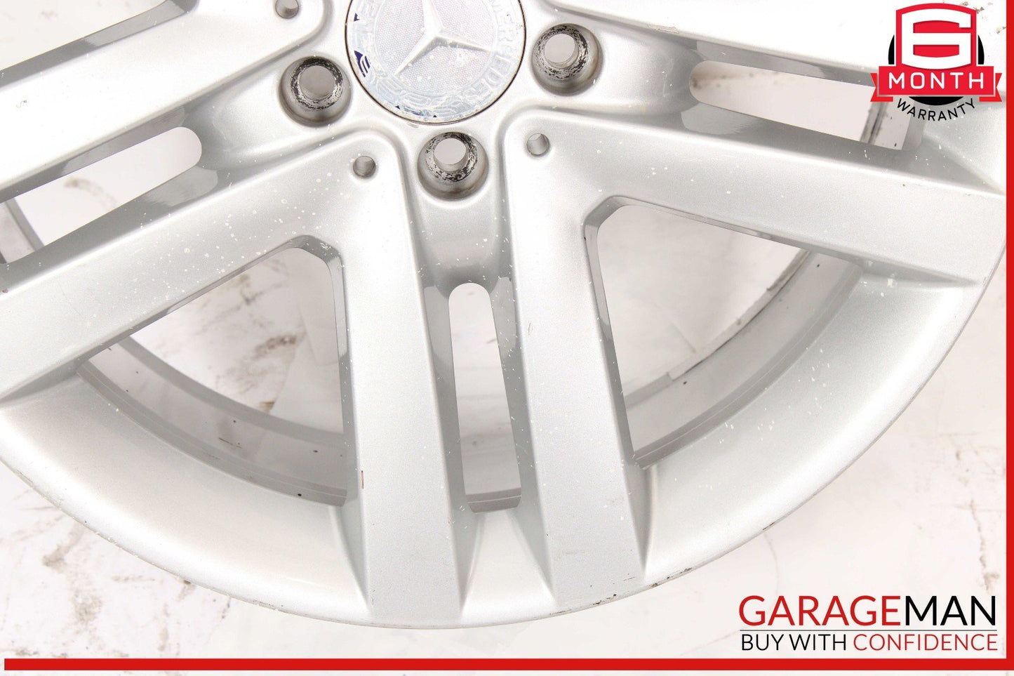 13-19 Mercedes X166 GL450 8.5 x 19 19" Wheel Rim Silver 1664011302 OEM