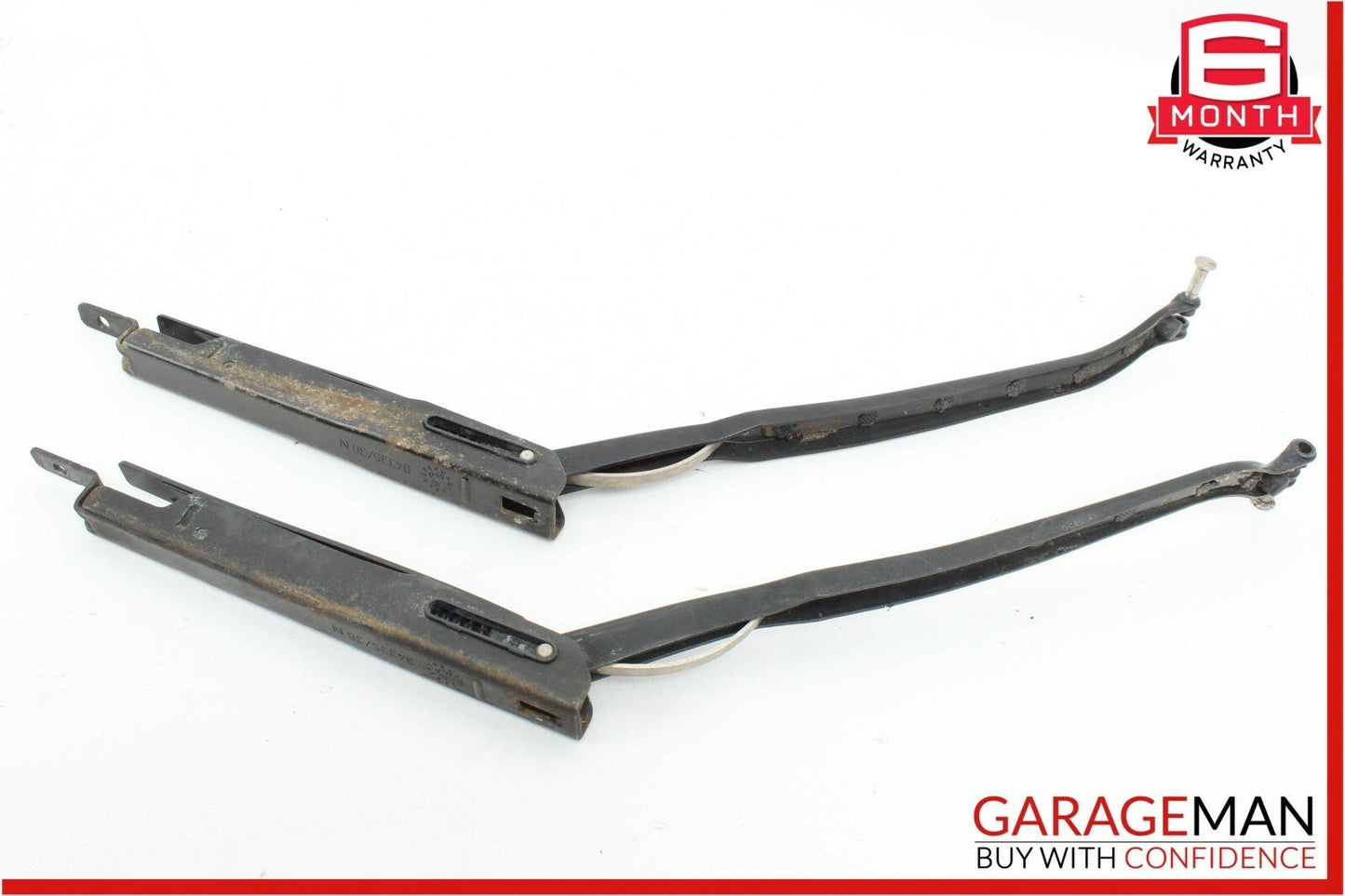 86-93 Mercedes W124 300E 300D Right & Left Side Windshield Wiper Arm Set Of 2 Pc
