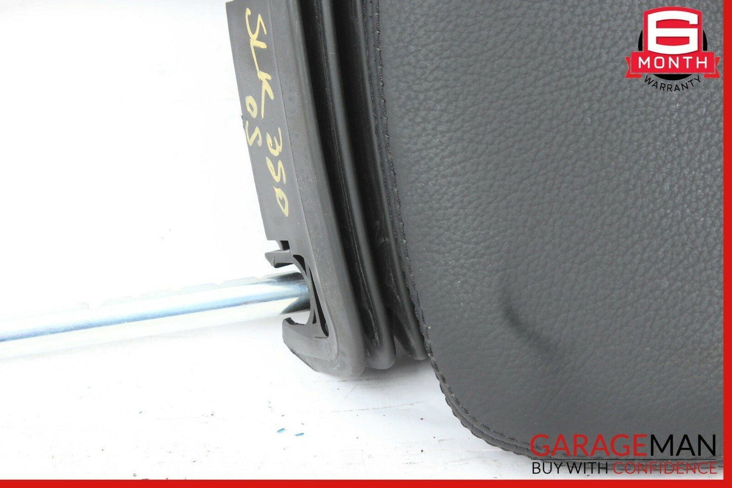 05-11 Mercedes R171 SLK350 Front Left / Right Side Seat Headrest Head Rest Black