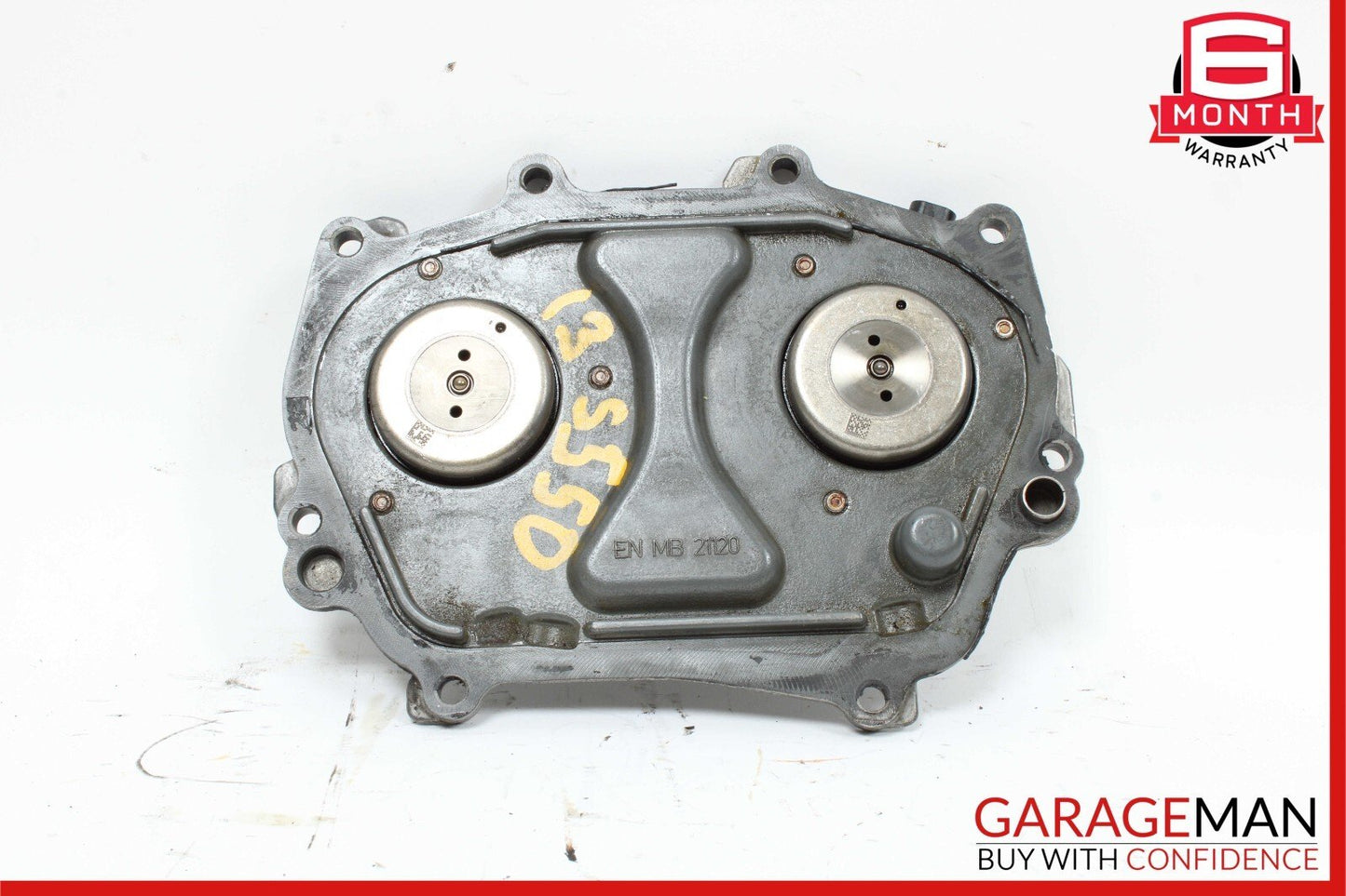 12-18 Mercedes S550 SLK350 Front Right / Left Engine Timing Chain Cover Plate