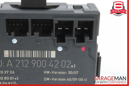 08-15 Mercedes W204 C250 Front Left Driver Side Door Controller Module Unit