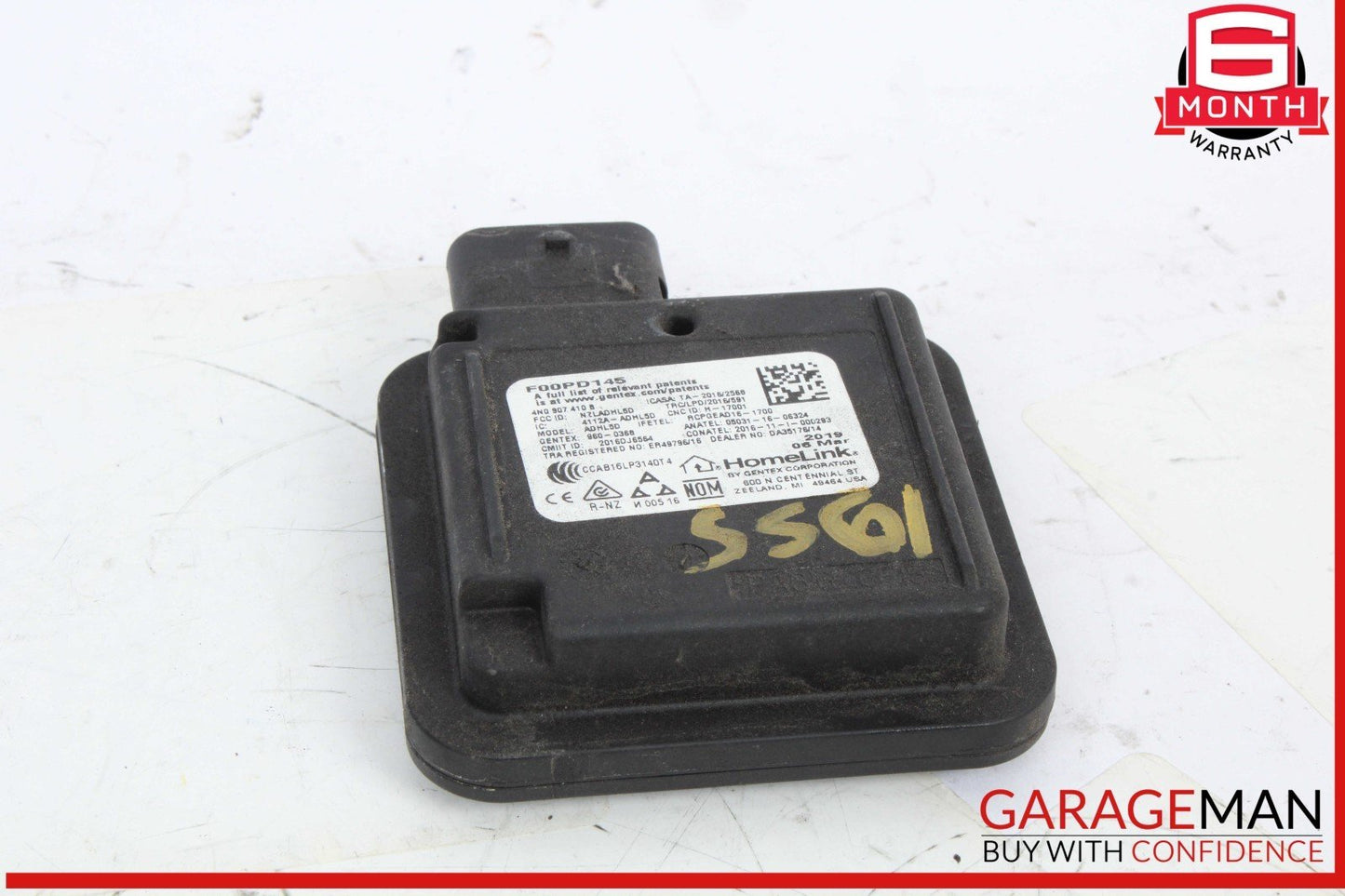17-24 Audi S5 Q7 HomeLink Garage Door Opener Control Module Unit 4N0907410B OEM