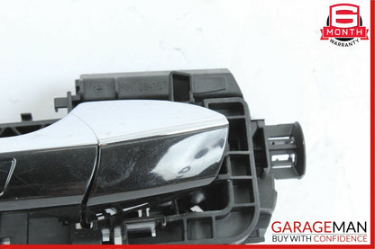 12-14 Mercedes W204 C300 C250 Rear Left Side Exterior Door Handle Black OEM