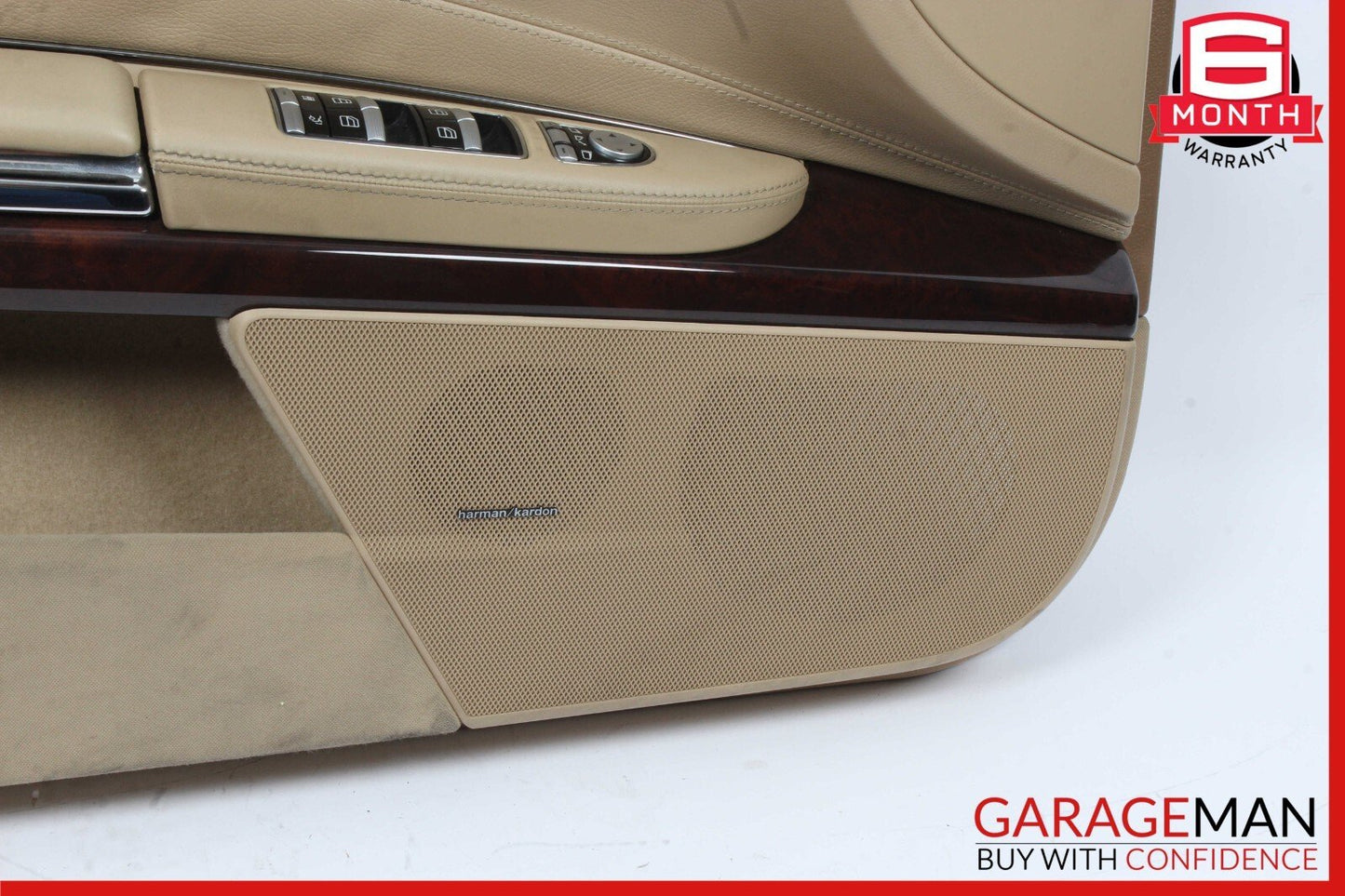 07-10 Mercedes W216 CL550 Front Left Side Interior Door Panel Trim Cover Assy