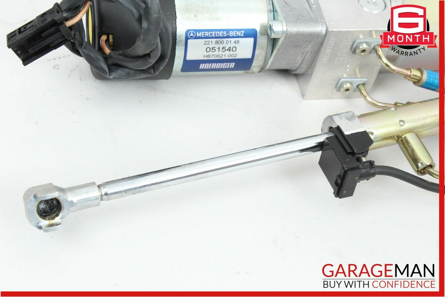 07-13 Mercedes W221 S550 Rear Trunk Locking Pull Down Hydraulic Pump Assembly