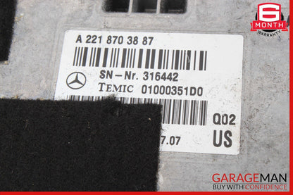 07-14 Mercedes W216 CL550 S550 Voice Language Communication Control Module OEM