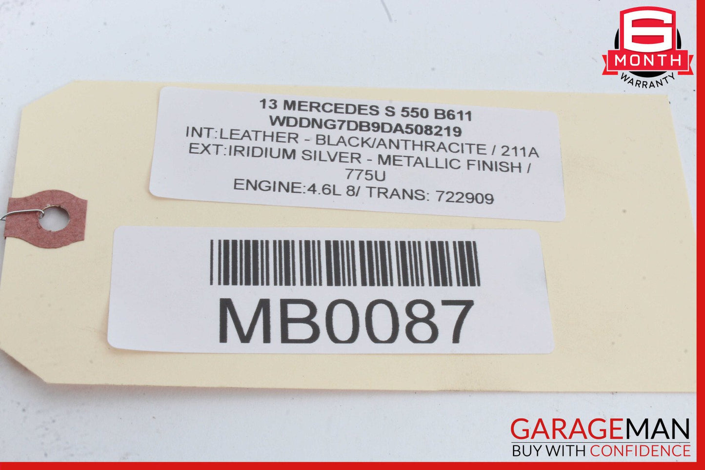 Mercedes W221 S65 CL550 S550 Headlight Xenon High Beam Ballast Module OEM