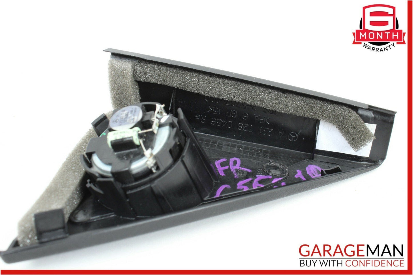 07-13 Mercedes W221 S550 S63 AMG Front Right Side Tweeter Speaker Trim Cover