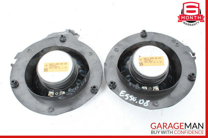 07-09 Mercedes W211 E350 E500 Front Left & Right Side Door Audio Sound Speakers