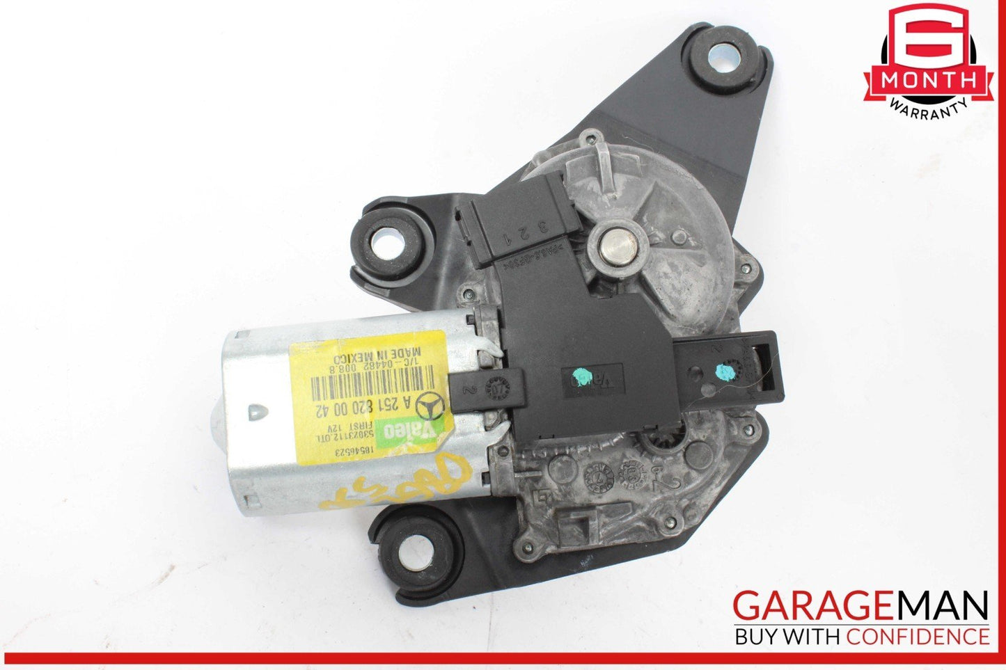 06-19 Mercedes X164 GL550 GL450 Rear Glass Windshield Wiper Motor 2518200042